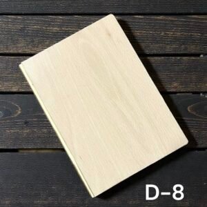 D-8 Natural Wooden Texture Corporate Notebook – Premium Custom Logo Printing in Ahmedabad | Bulk Orders Across Gujarat