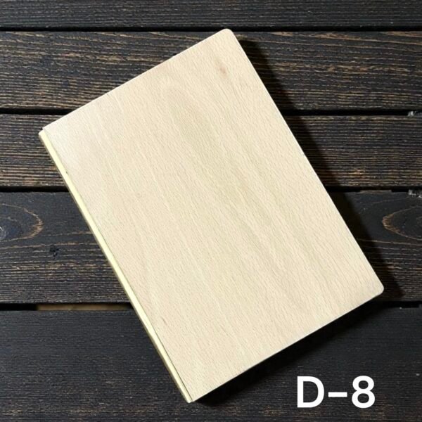 D-8 Natural Wooden Texture Corporate Notebook – Premium Custom Logo Printing in Ahmedabad | Bulk Orders Across Gujarat