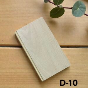 Premium natural wooden finish corporate notebook for custom logo engraving and executive gifting in Ahmedabad