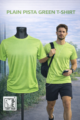 Plain pista green dryfit t-shirt lightweight breathable Ahmedabad