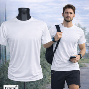 Plain white dryfit t-shirt for printing Ahmedabad Gujarat